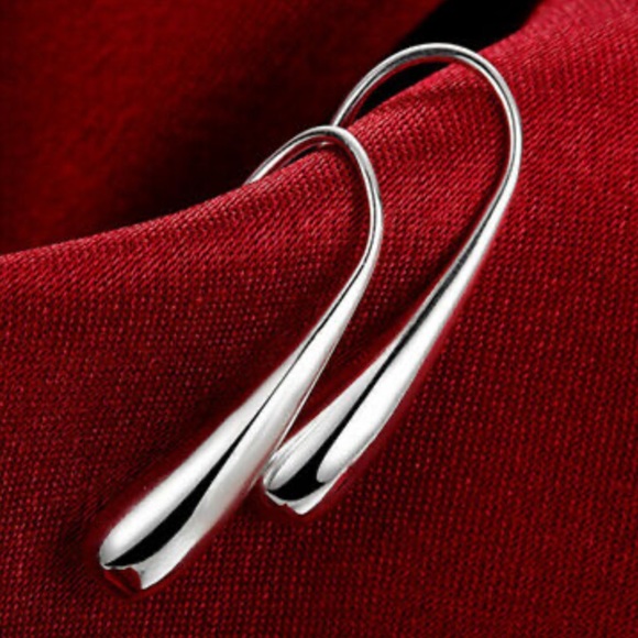 New Stamped 925 Sterling Silver Earrings - Picture 3 of 6